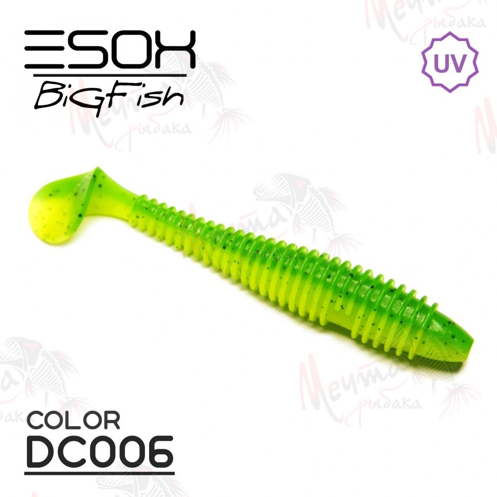 Виброхвост ESOX Swinky Fat 6.8' #DC006