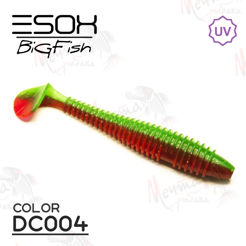 Виброхвост ESOX Swinky Fat 6.8' #DC004