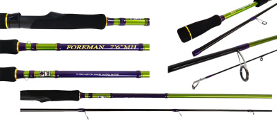 СПИННИНГ "CHAMPION" FOREMAN 802MH #10-42g