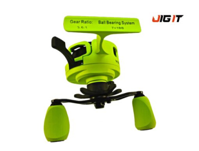 КАТУШКА JIG IT TEAM DUBNA VIB SPECIAL G2 LIME #LEFT HAND