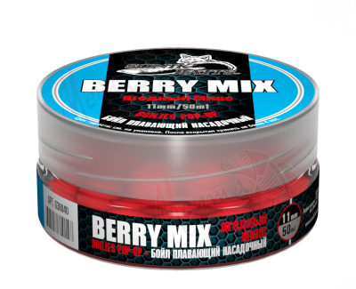 БОЙЛ POP-UP "SONIK BAITS" 11mm ЯГОДНЫЙ МИКС